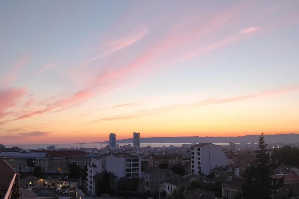 Apartamento T3 Le Designer 4E-Terrasse-Climatisation & Netflix Marsella Exterior foto
